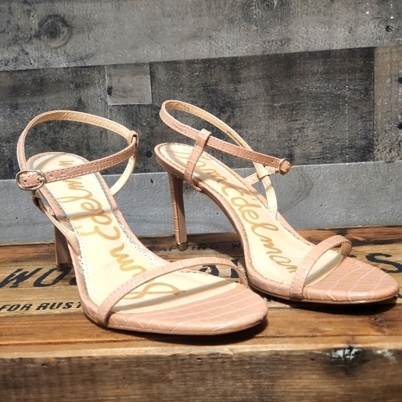 NEW SAM EDELMAN DARA STRAPPY HEELED SANDAL - Picture 3 of 12